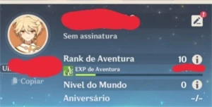 CONTA AR10 - Andarilho(Scaramouche), Mona e Diluc - Genshin Impact