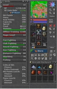 vendo conta do tibia