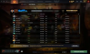 Conta dota 2 imortal 8215 mmr email original