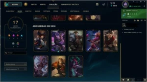 Conta LOL 64 champ lvl 161 - League of Legends