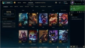 Conta LOL 64 champ lvl 161 - League of Legends