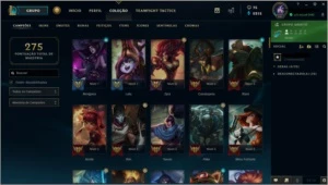Conta LOL 64 champ lvl 161 - League of Legends