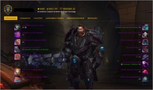 Conta Wow com Shadowlands - Stormrage US - Aliança - Blizzard