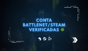 Conta Verificada Steam/Battlenet (MAIS BARATO)
