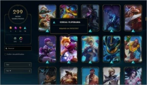 Conta Gold 299 Skins Main adc - League of Legends LOL