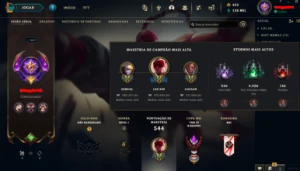 Conta De League Of Legends Lvl 467 Full Acesso LOL