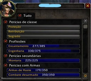 Conta WoW TBC paladino full tier 4 - Outros