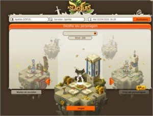 Conta 200 no Servidor Spiritia Dofus