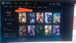 CONTA DIAMANTE DE LOL - League of Legends