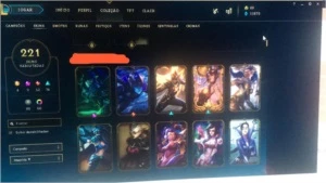 CONTA DIAMANTE DE LOL - League of Legends