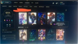 CONTA DIAMANTE DE LOL - League of Legends