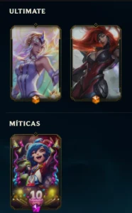 Conta LOL 214 skin, Chromas, Eternos, TFT etc - League of Legends