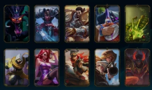 Conta League of Legends Full Acesso - 74 Champs e 52 skins LOL