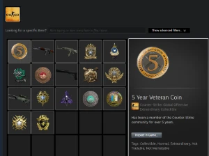 Conta csgo com prime lvl40 steam 5 anos de csgo e 21jogos - Counter Strike