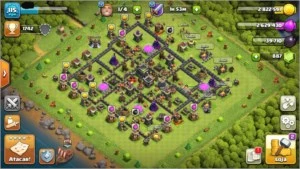 Conta Clash of Clans CV9 quase full