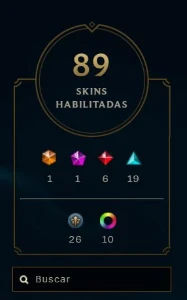Conta de LOL ANTIGA 2014 (89 Skins + 119 Campeões) - League of Legends