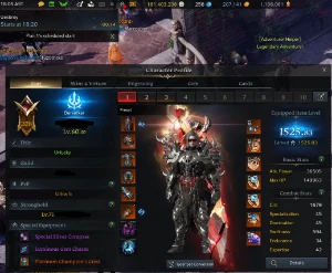 Vendo conta Kazero - Scouter 1528 / Zerk 1525 + 8 alts - Lost Ark
