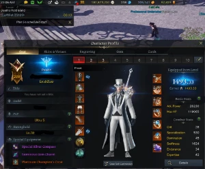 Vendo conta Kazero - Scouter 1528 / Zerk 1525 + 8 alts - Lost Ark