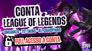 CONTA LOL: Level 236 | 291 SKINS | 170 campeões - League of Legends