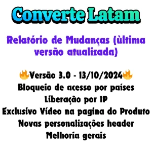 Tema Shopify Converte Latan Espanhol + Atualizações Brindes - Others