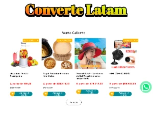 Tema Shopify Converte Latan Espanhol + Atualizações Brindes - Others
