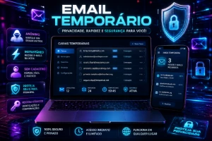 Email Temporário Ilimitado 📧🔥 - Emails