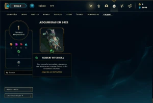 Conta prata 2 com 30 Champs e 9 Skins + 1 Fragmento - League of Legends LOL