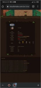 Conta nto ultimate - Tibia