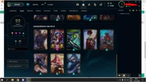 CONTA LEAGUE OF LEGENDS COM 3 VITORIOSAS E CROMA DE DIAMOND LOL