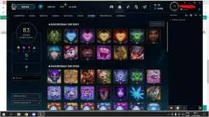 CONTA LEAGUE OF LEGENDS COM 3 VITORIOSAS E CROMA DE DIAMOND LOL