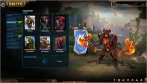 Smite conta S1-387 Skin-Muitas Limitadas-T5-Thor-Anubis-Ullr