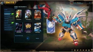 Smite conta S1-387 Skin-Muitas Limitadas-T5-Thor-Anubis-Ullr