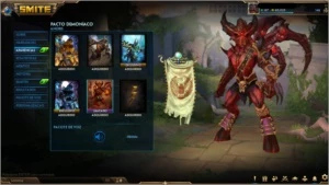 Smite conta S1-387 Skin-Muitas Limitadas-T5-Thor-Anubis-Ullr