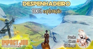 Impact job - Despenhadeiro 100% Exploração - Genshin Impact