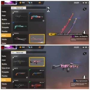 Conta Gemada Barata - Free Fire