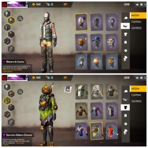 Conta Gemada Barata - Free Fire