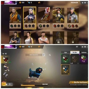 Conta Gemada Barata - Free Fire