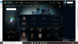 Conta Bronze 1 9680K EA. - League of Legends LOL