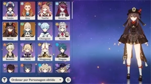 Conta Ar 31 com Hutao + Jean ⭐ Banner garantido - Genshin Impact