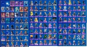 Conta Fortnite com 155 skins + Salve o Mundo antigo