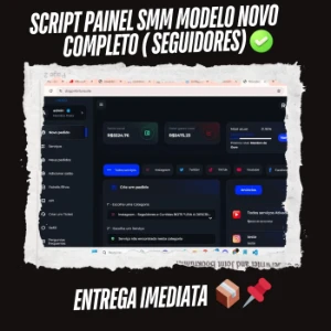 Script Painel Smm Modelo Novo Completo ( Mercado pago) - Outros