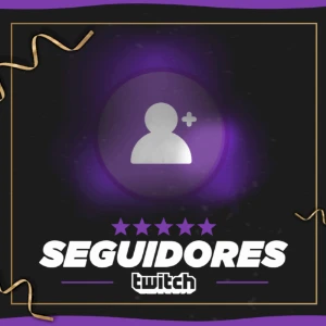 Seguidores Na Twitch 1000 seguidores por R$2.59 - Redes Sociais