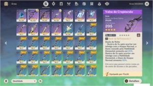 🏖️⭐AR 31 Eula, Fischl + Arco Valsa do Crepúsculo ⭐🏖️ - Genshin Impact