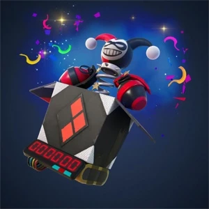 Key Mochila da Arlequina Renascida Fortnite