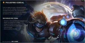 Conta lol nvl 18 Skin ultimate Ezreal - League of Legends