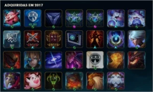 Conta League of Legends 7 skin vitoriosas LOL