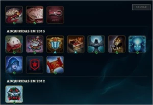 Conta League of Legends 7 skin vitoriosas LOL