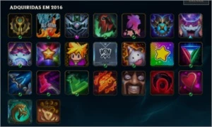 Conta League of Legends 7 skin vitoriosas LOL
