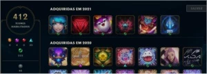 CONTA DE LOL 638 SKINS e + - League of Legends