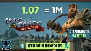 Osrs Runescape 07 Oldschool - Gold/Money/Cash - Melhor Preço